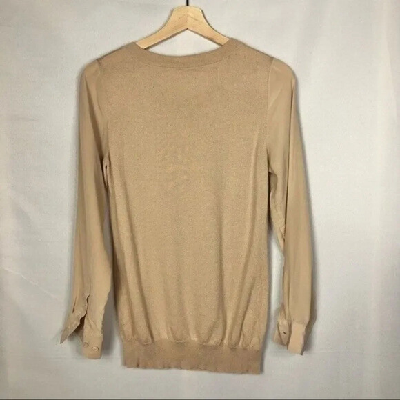 Joie Kelsea Cashmere & Silk Blend Crew Neck Pullover Sweater S - Picture 3 of 8